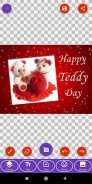 Happy Teddy Day:Greeting, Photo Frames, GIF Quotes screenshot 3