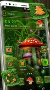 Mushroom Forest Launcher Theme screenshot 0