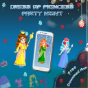 Dress Up Princess Party Out Icon