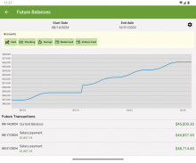 ClearCheckbook Money Manager screenshot 1