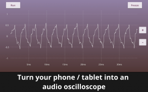 Sound Analyzer - Oscilloscope screenshot 1