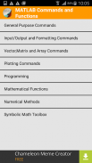 MATLAB Commands and Functions screenshot 2