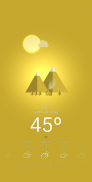 Color Weather Temperature - Live Wallpaper screenshot 2