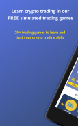 Belajar Dagangan Kripto - Bitcoin Trading Sim Game screenshot 16