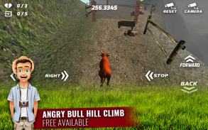 Angry Bull Hill Climb screenshot 0