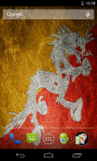 Flag of Bhutan Live Wallpapers screenshot 0