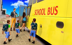 City School Bus Driving Simulator :Coach Bus Games screenshot 1