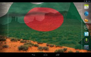 Bangladesh Flag Live Wallpaper screenshot 1