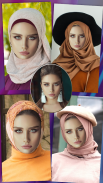 Face In Hijab Fashion Suit screenshot 3