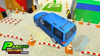 Prado car parking : car games screenshot 1