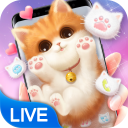 3D Cute Cat Theme 😺 Icon