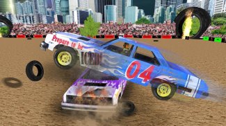 Demolition Derby Racing Kereta screenshot 2