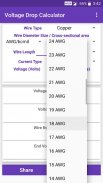 Voltage Drop Calculator screenshot 2