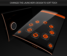 Soft Touch Orange - Next Theme screenshot 2