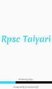 RPSC RAS RAJASTHAN GK Taiyari screenshot 0