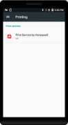 Print Service by Honeywell screenshot 3