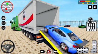 Car Transporter Truck Games 3D screenshot 0