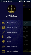 A' Salaat - Prayer Times with Tasbeeh Counter Azan screenshot 2