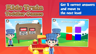 Toddler Juegos Tren screenshot 2