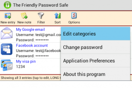 Friendly Password Safe screenshot 10