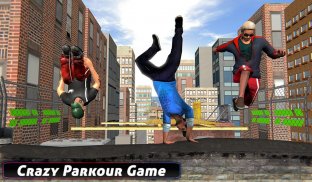 City Rooftop Parkour 2019: Free Runner 3D Game screenshot 10