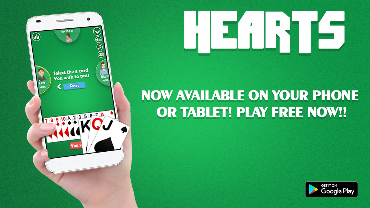 Hearts (Offline Multiplayer Card Game) - APK Download for Android