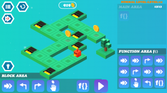 Kota Algoritma: Permainan menyandi untuk anak-anak screenshot 3