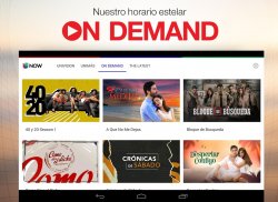 Univision NOW - TV en vivo y on demand en español screenshot 9