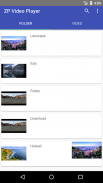 ZP Video Player screenshot 1