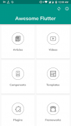 Awesome Flutter (Flutter Tutorials) screenshot 0