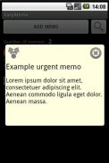 Easy Memo - Notas protegidas screenshot 1