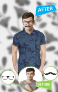 Man Shirt Photo Suit Editor screenshot 5