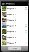 Garden Live Wallpapers screenshot 7