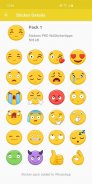 Stiker Emojis 3D baru WAStickerApps screenshot 2