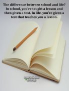 Lessons In Life Quotes screenshot 4