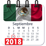 Calendario 2018 Mexico con festivos semana santa screenshot 5