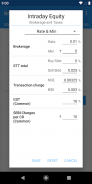 Brokerage Calculator for India screenshot 2