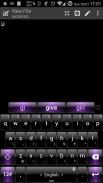 Keyboard tema DuskViole screenshot 2