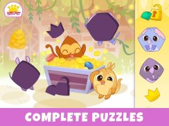 Learning Games for Toddler - Bibi.Pet Jungle screenshot 8
