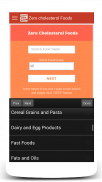 Zero & Low Cholesterol Foods screenshot 5