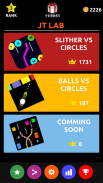 Slither vs Circles: All in One screenshot 0