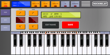 Rockrelay Analog Synthesizer screenshot 1