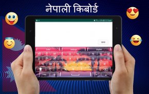 Einfache nepalesische englische Tastatur screenshot 1