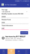 SA Tax Calculator screenshot 2
