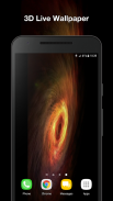 Real Black Hole Live Wallpaper screenshot 1