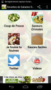 Recettes de salades régime screenshot 4