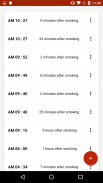 Smoking manager - Smokegram screenshot 1