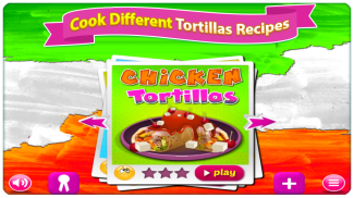Tortilla - Leçons de cuisine 4 screenshot 0