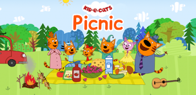 Dolci Gattini Picnic: Giochi per Bambini di 6 Anni