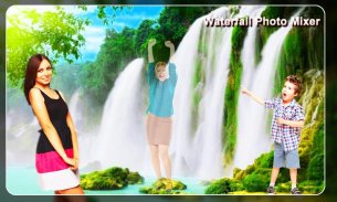 Waterfall Photo Blender -Mixer screenshot 2